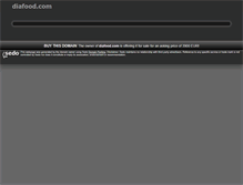 Tablet Screenshot of diafood.com